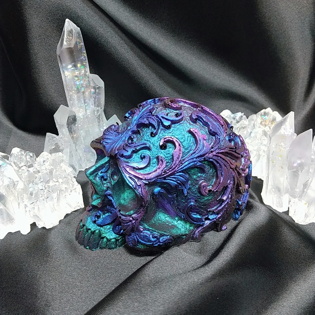 Metallic Skull Object メタリックスカル