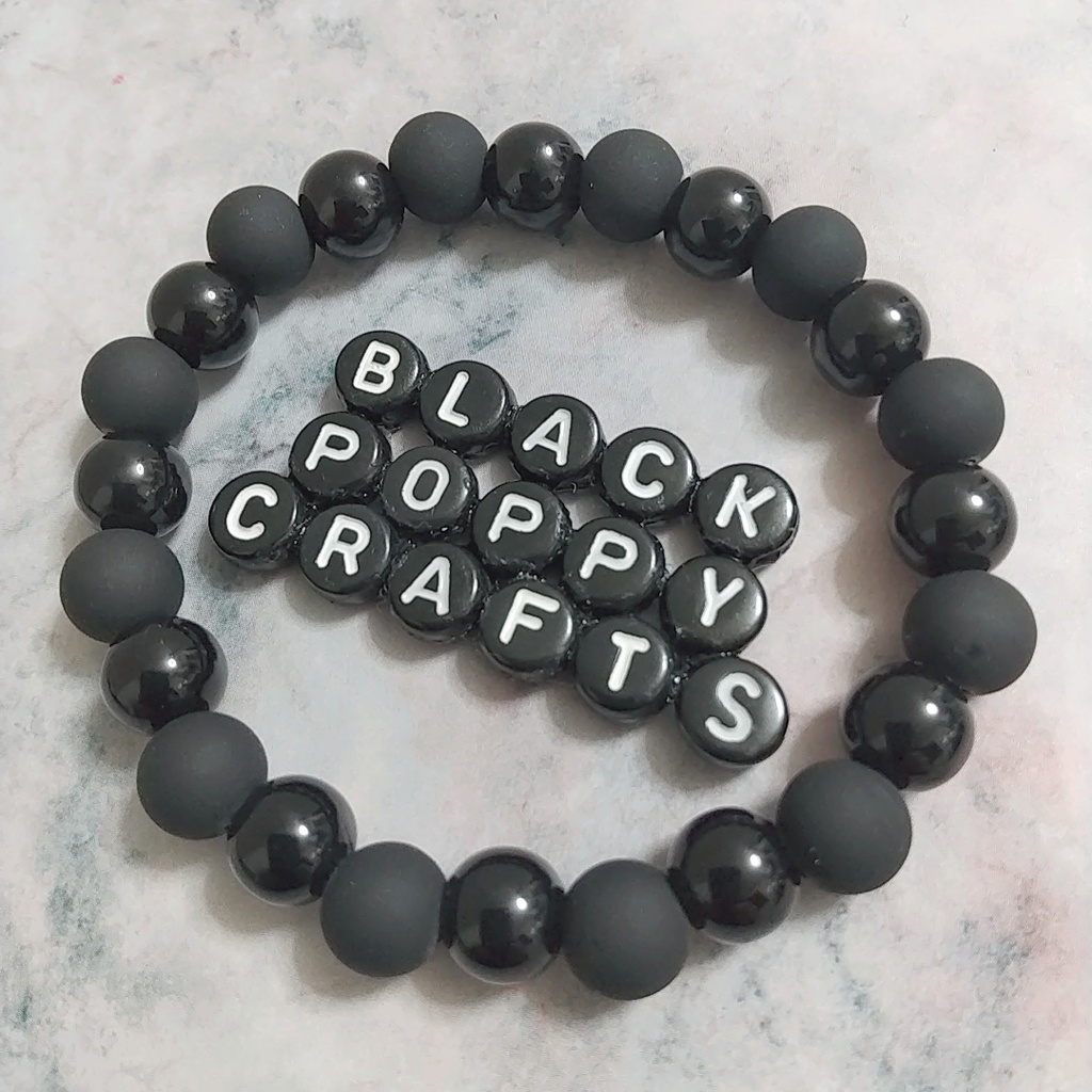 Black & Matte Black Bracelet