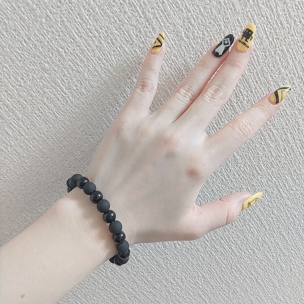 Black & Matte Black Bracelet