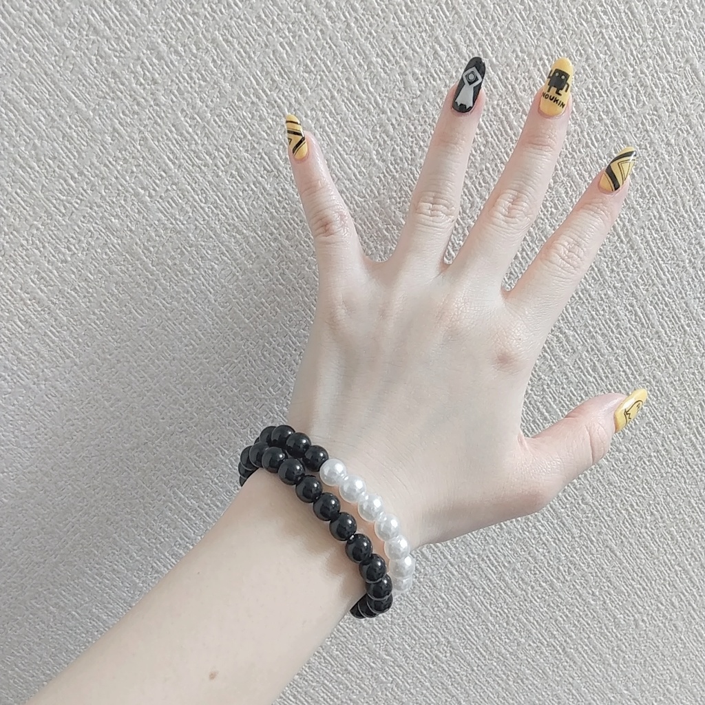 Half Black & Half Pearl Bracelet