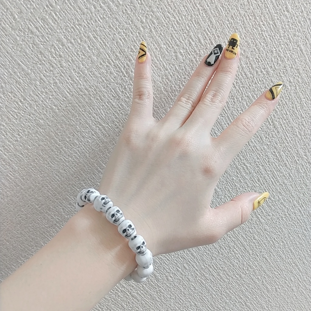 Teeth White Skull Bracelet