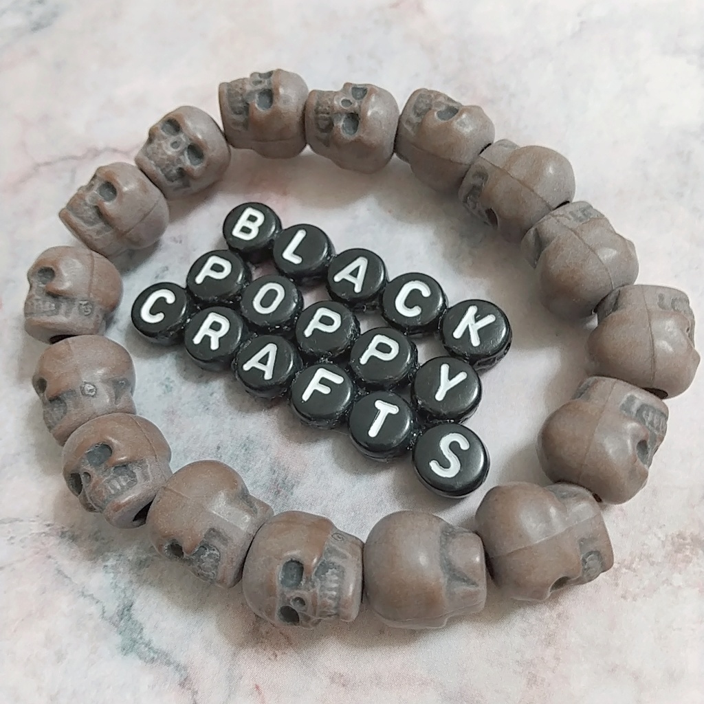 Canele Brown Skull Bracelet