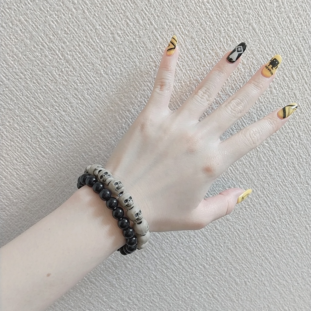 Army Dark Beige Skull Bracelet