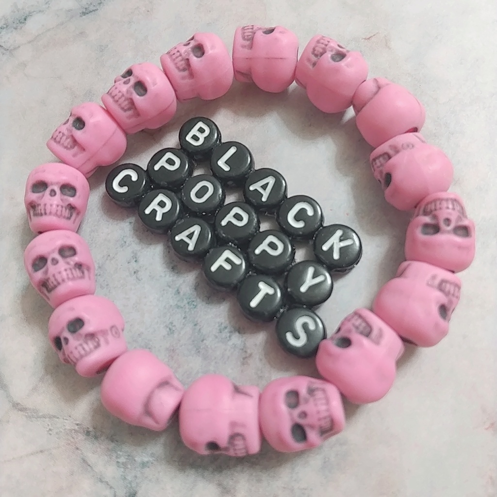 Potion Pink Skull Bracelet