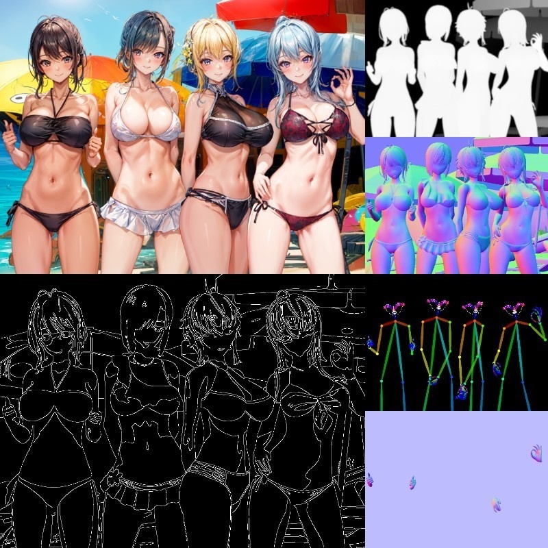 ControlNetの画像を生成するMOD(コイカツ!/コイカツ!サンシャイン用)