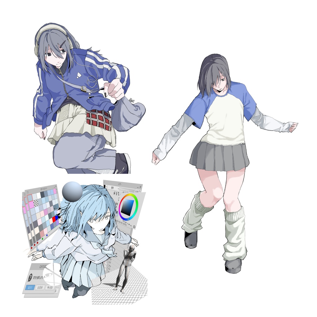 ステッカー３種セット