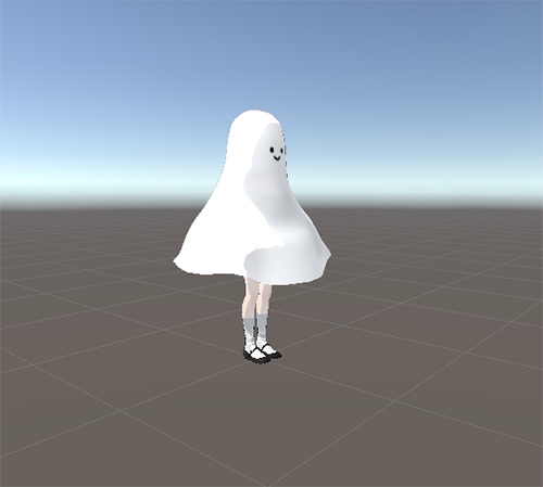 (vrc無料) ghost cloth / 유령옷 (Grus)