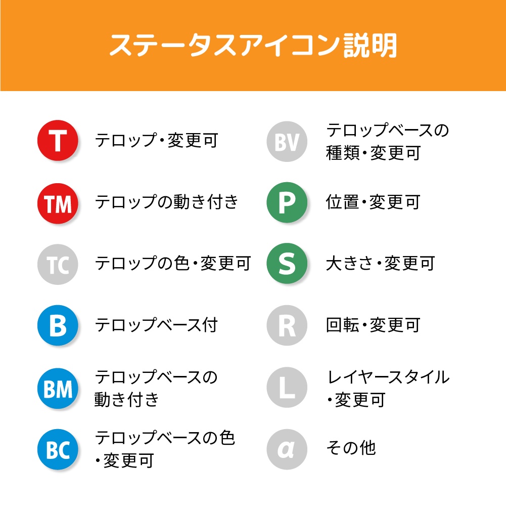 検索ボックスのモーショングラフィックステンプレート