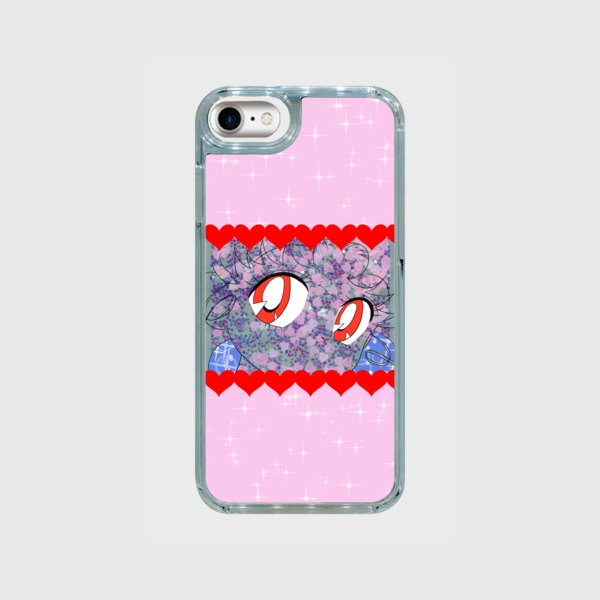 セーラームーン ちびうさ 変身 ハートグリッターケース iphone6/6s/7/8/X/XS