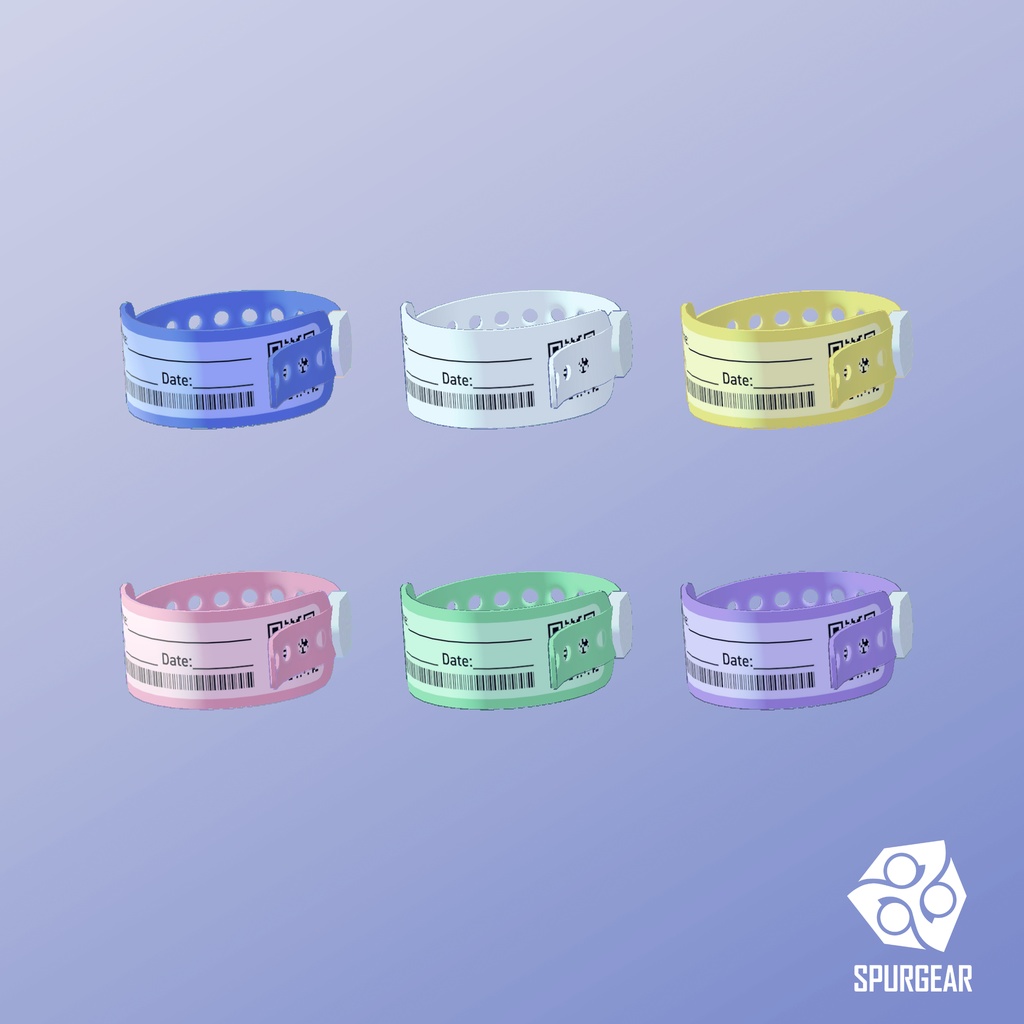 病院リストバンド (Hospital Wristband)【VRChat想定】