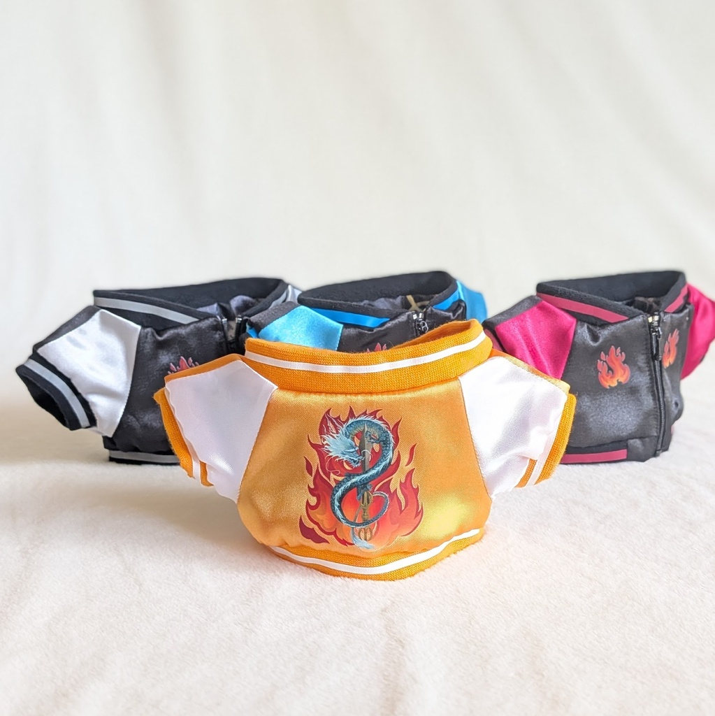 【龍】スカジャン 20cmぬい用 Lサイズ