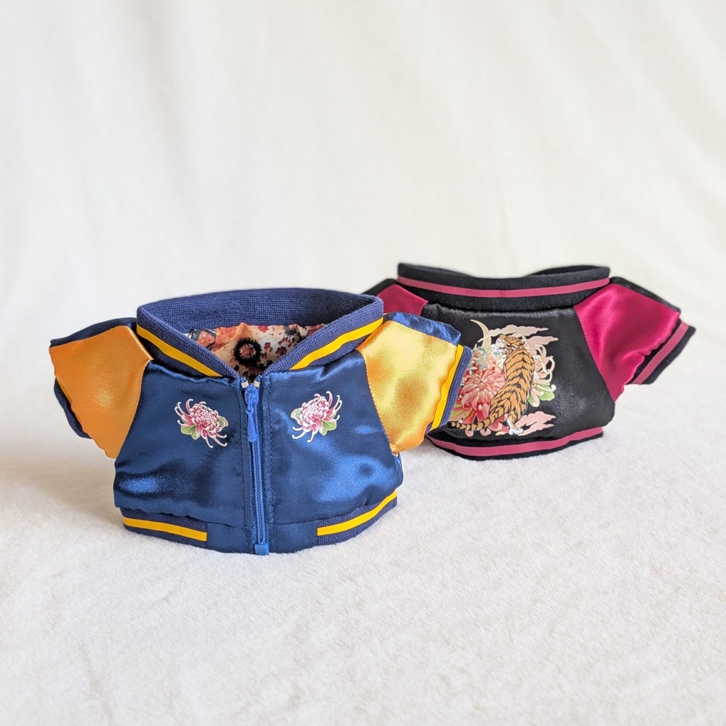 【虎】スカジャン 20cmぬい用 Lサイズ