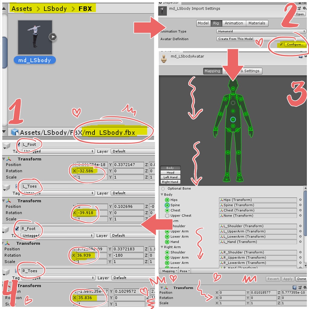 【LSBody】バニーヒール / Bunny Heels