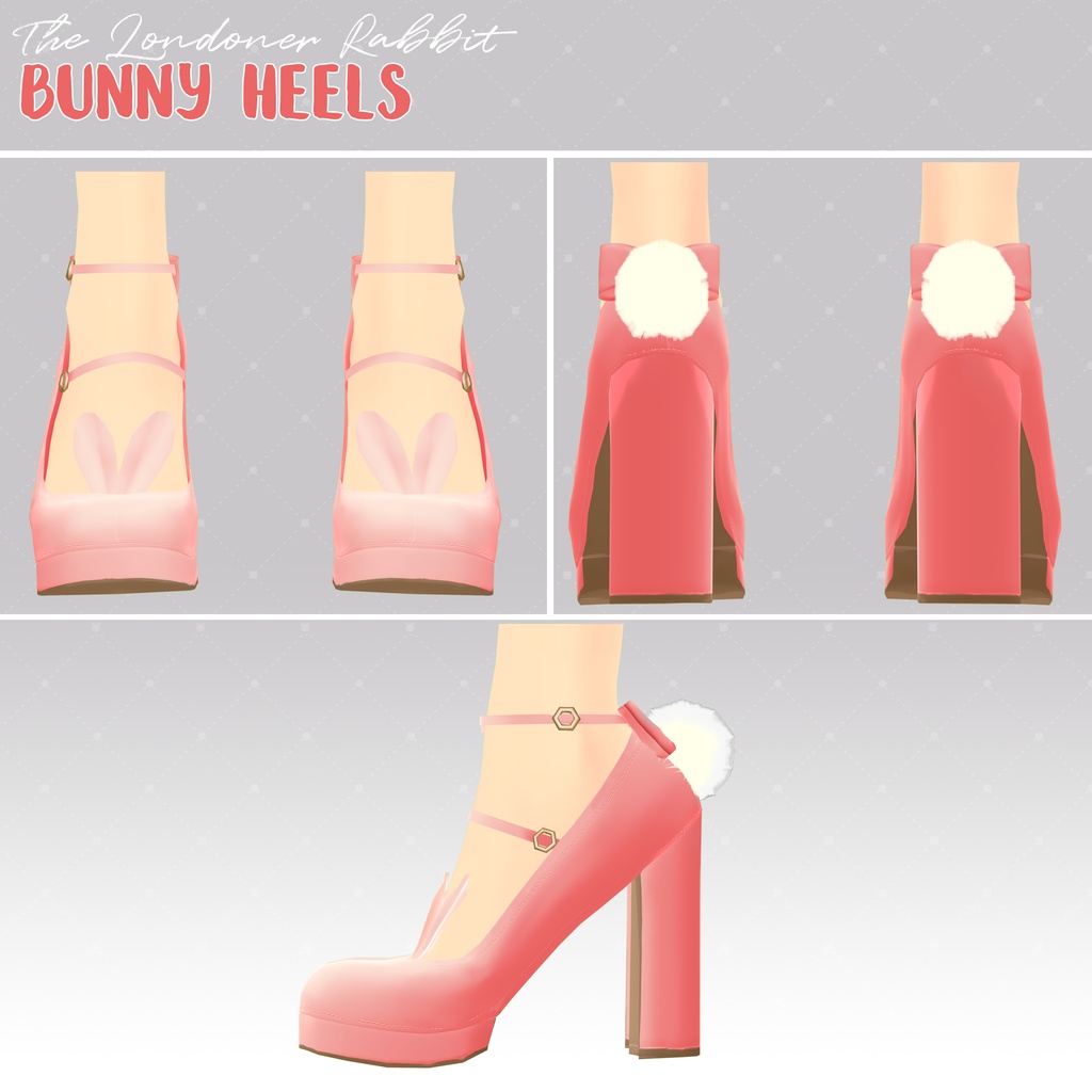 【LSBody】バニーヒール / Bunny Heels