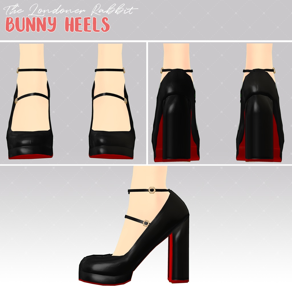 【LSBody】バニーヒール / Bunny Heels