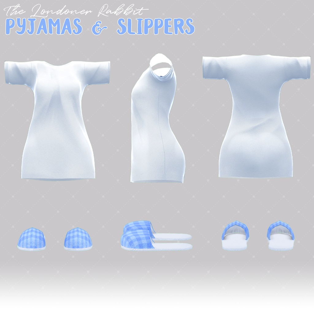 【LSBody】パジャマ・スリッパ / Pyjamas & Slippers