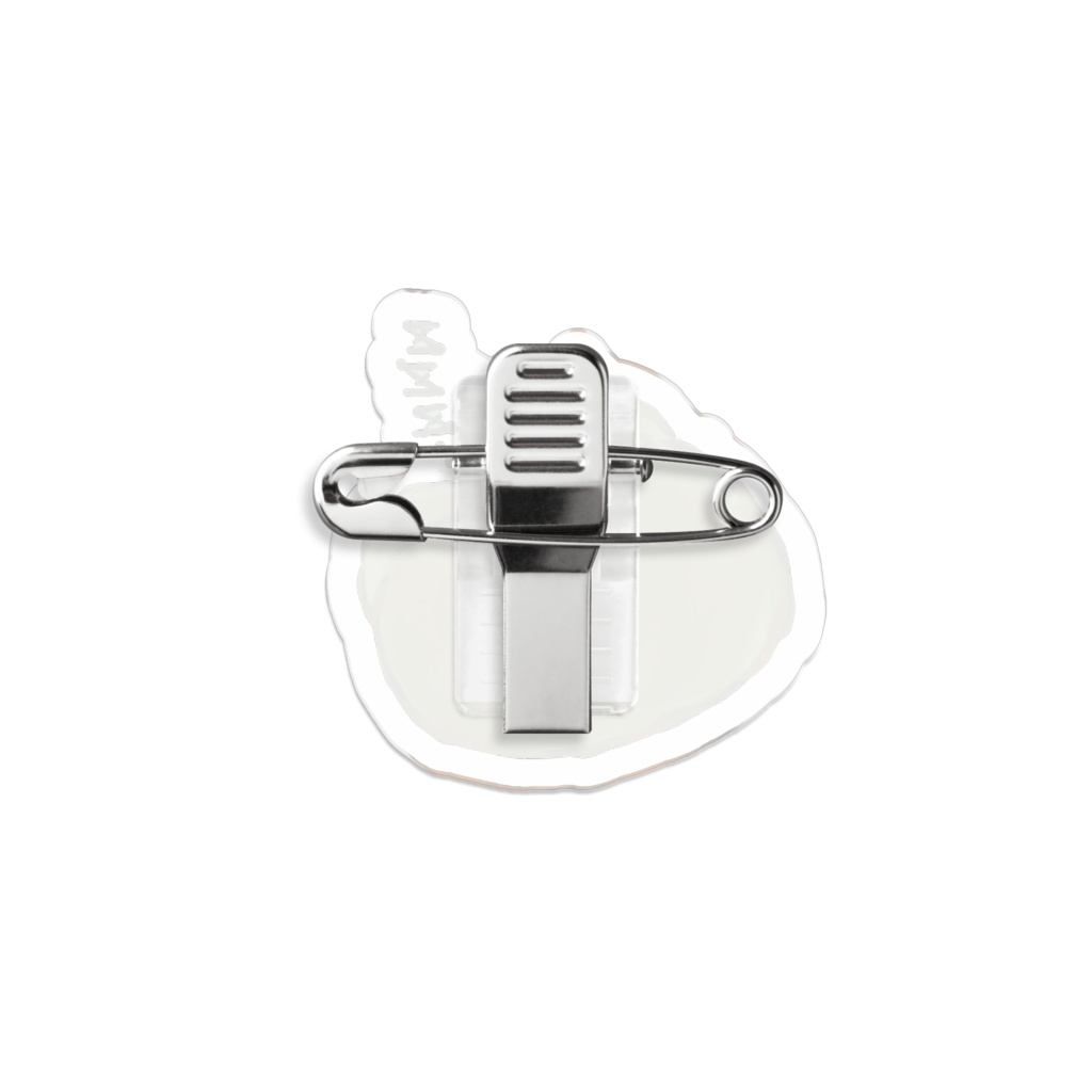 柴犬おやすみアクリルバッジ