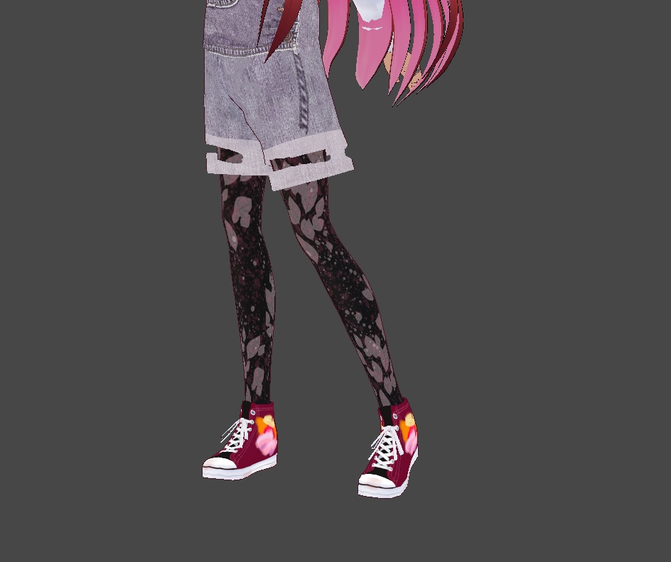 Vroid Dark Petal leggings