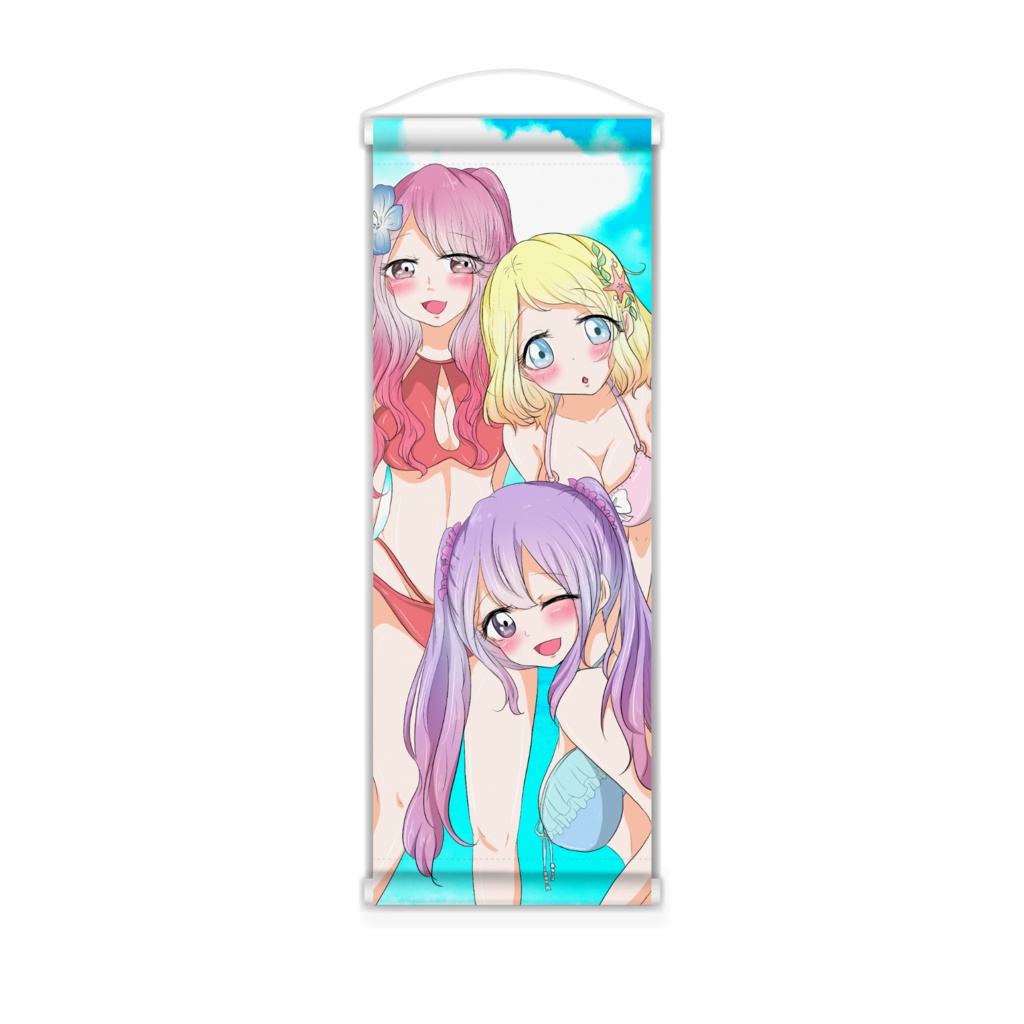 FPS girls summerタペストリー