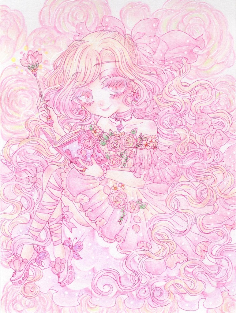 原画 🌷ラナンキュラスの魔法使い