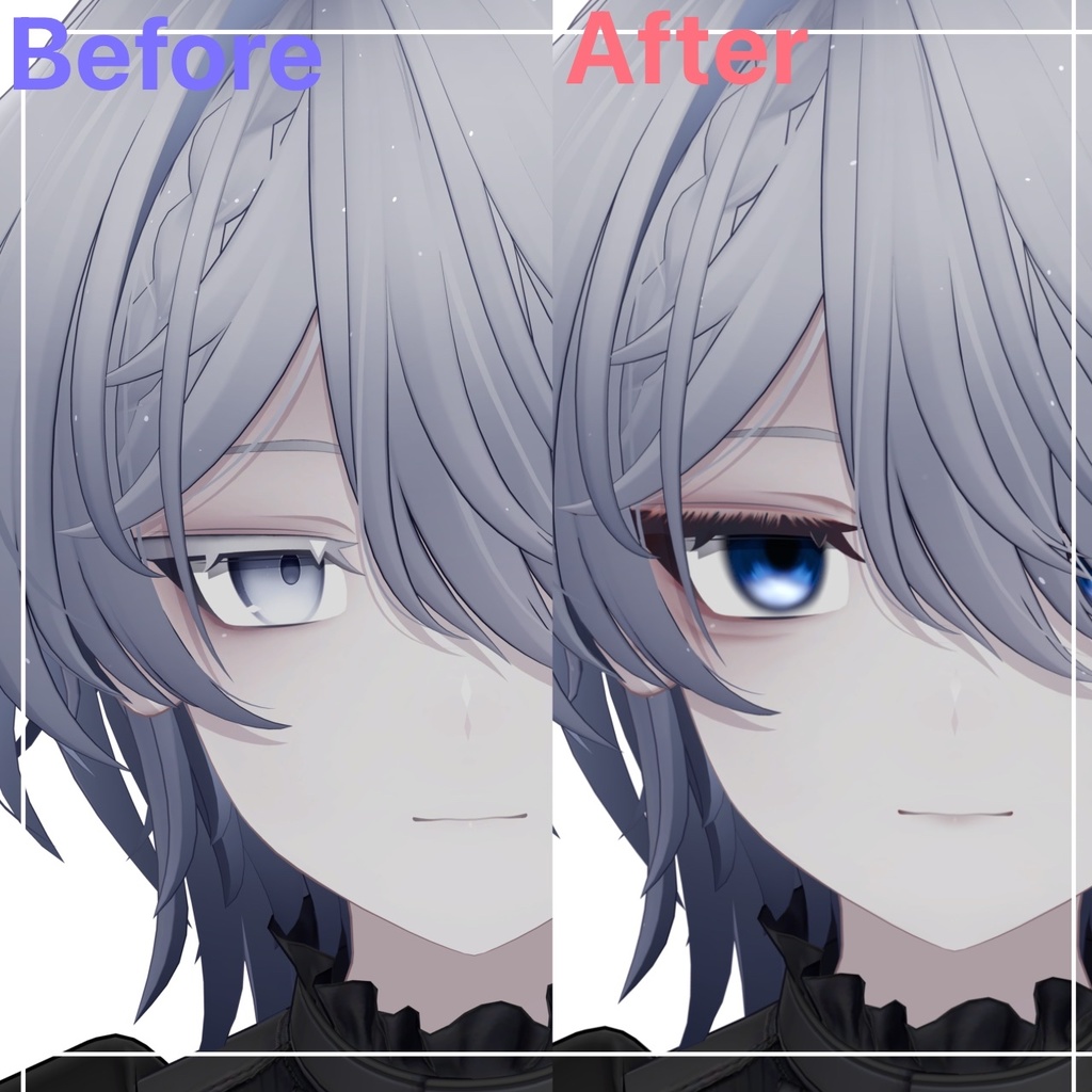 -black hole-makeup&eye texture