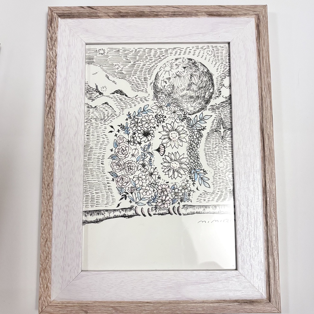 ふくろう原画
