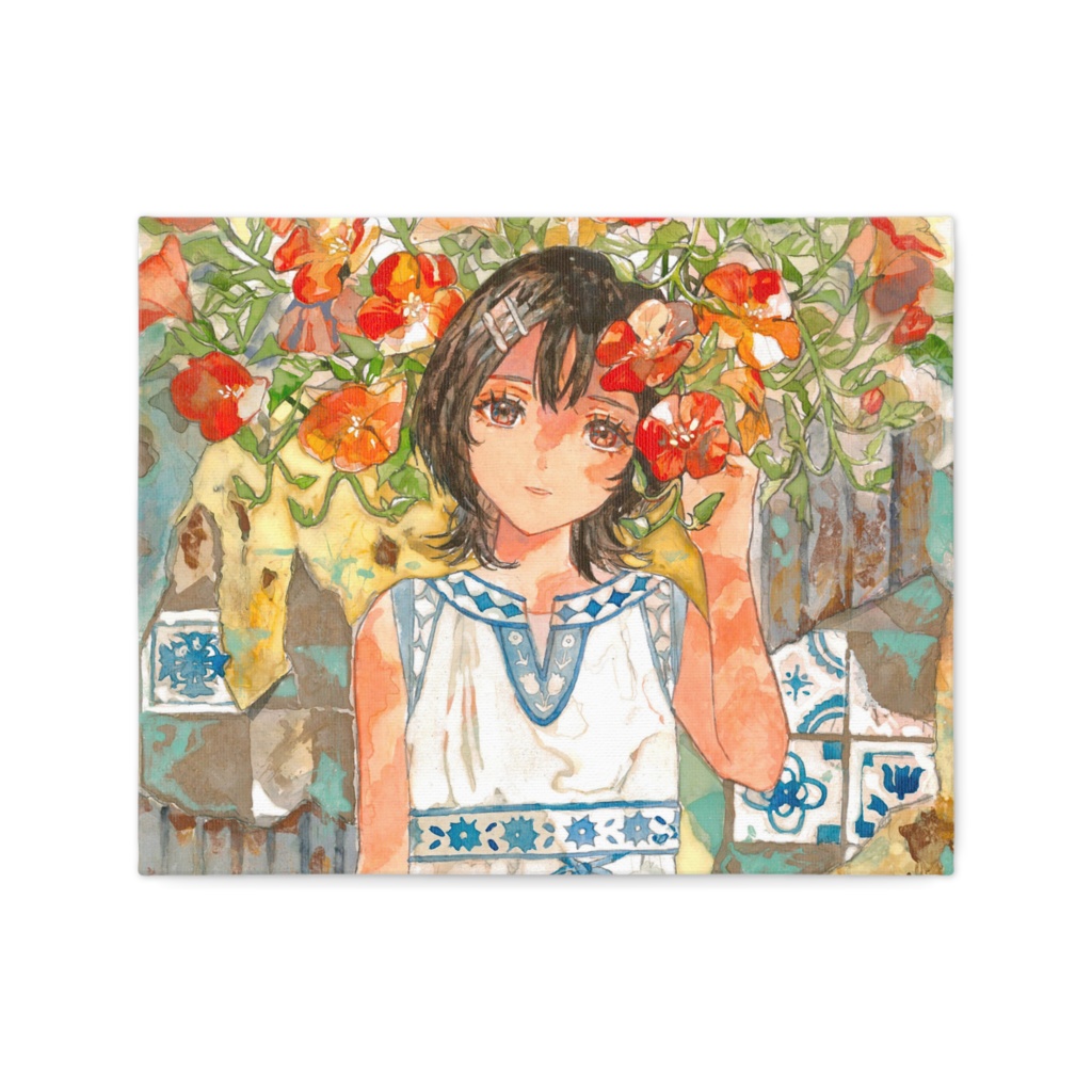 「夏の色」キャンバス