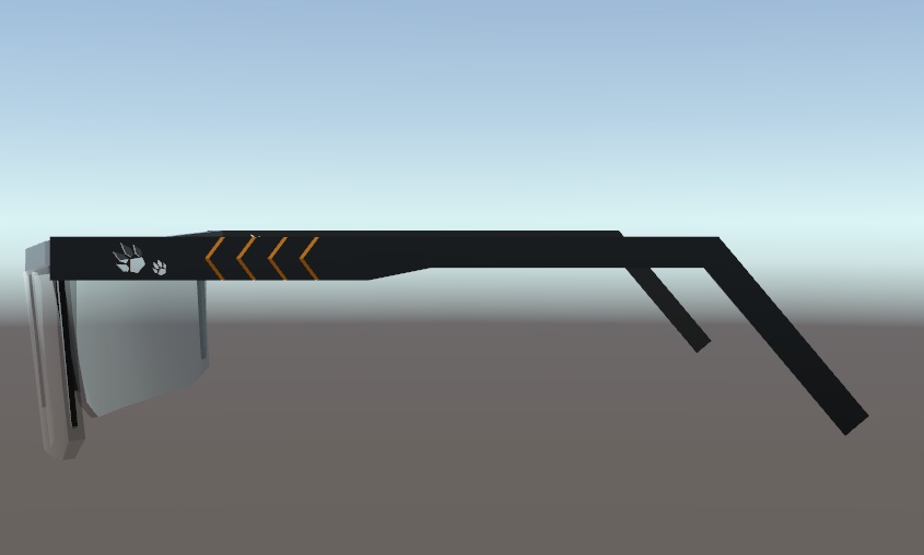 ハーフリム サングラス/Half-rim sunglasses