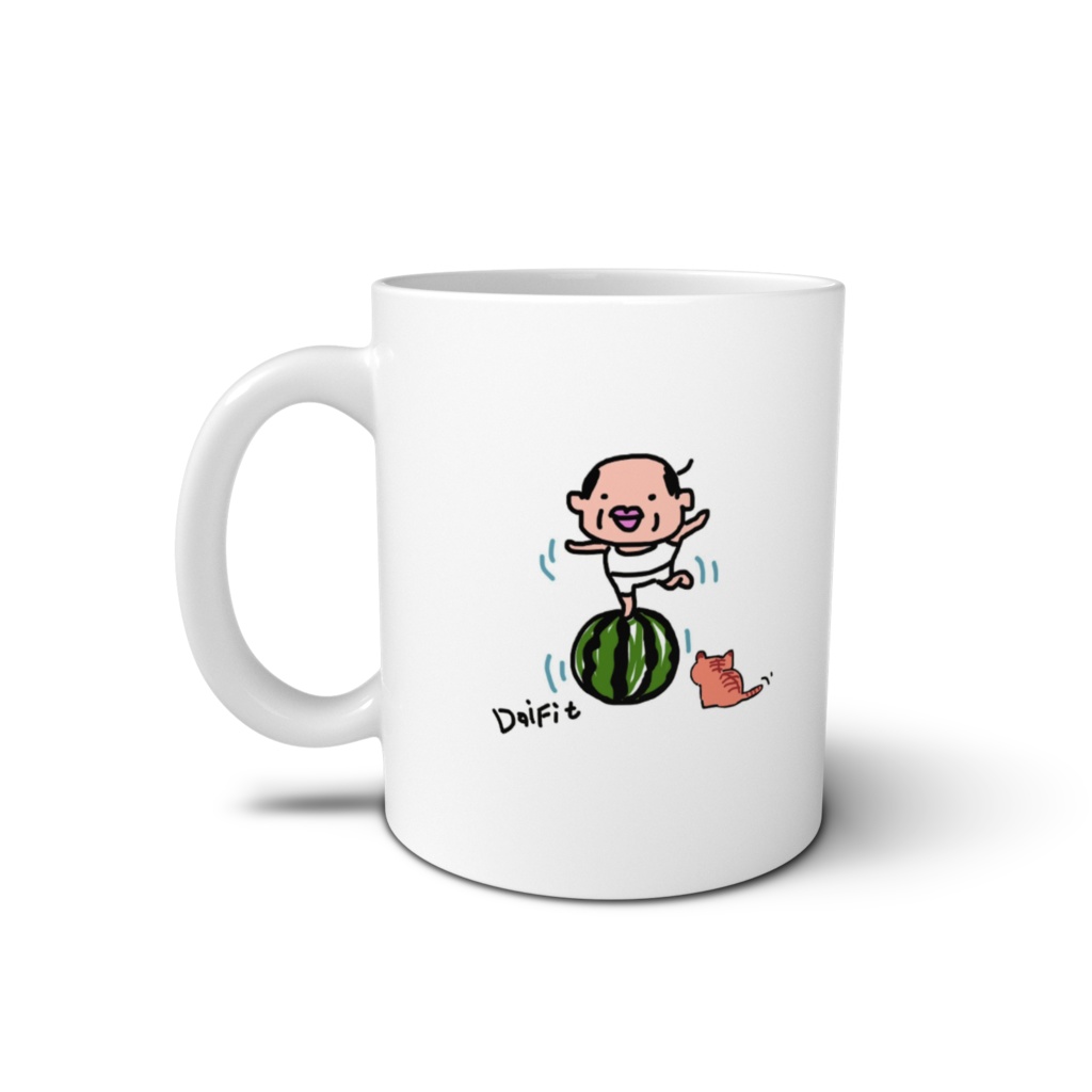 へでもねーニャーマグカップ