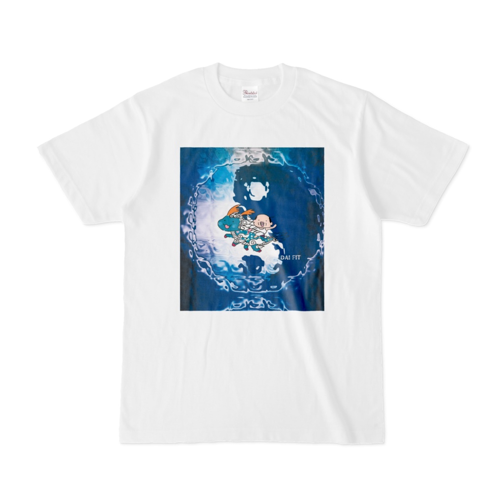 麒麟と父ちゃん陰陽のTシャツ