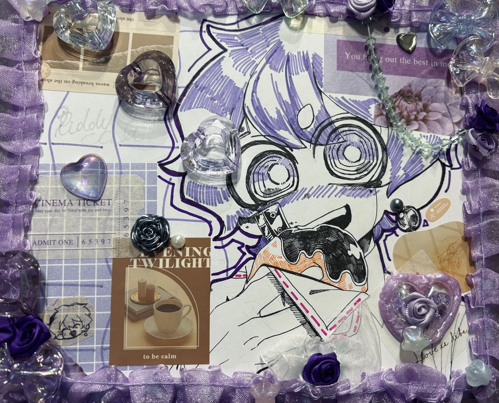 デコ色紙Riddy・Cult