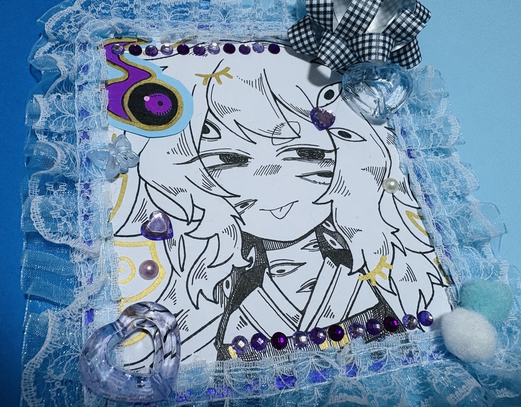 ミニデコ色紙 百目鬼 【Riddy・Cult】