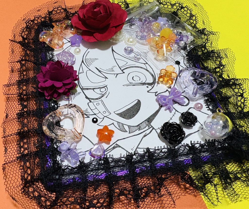 ミニデコ色紙ハロウィンカラー 【Riddy・Cult】