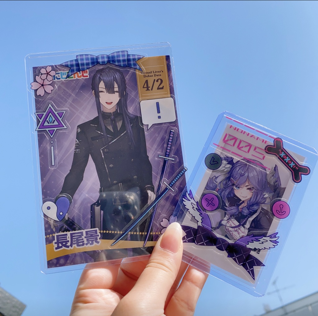 ライバーモチーフクリアシール