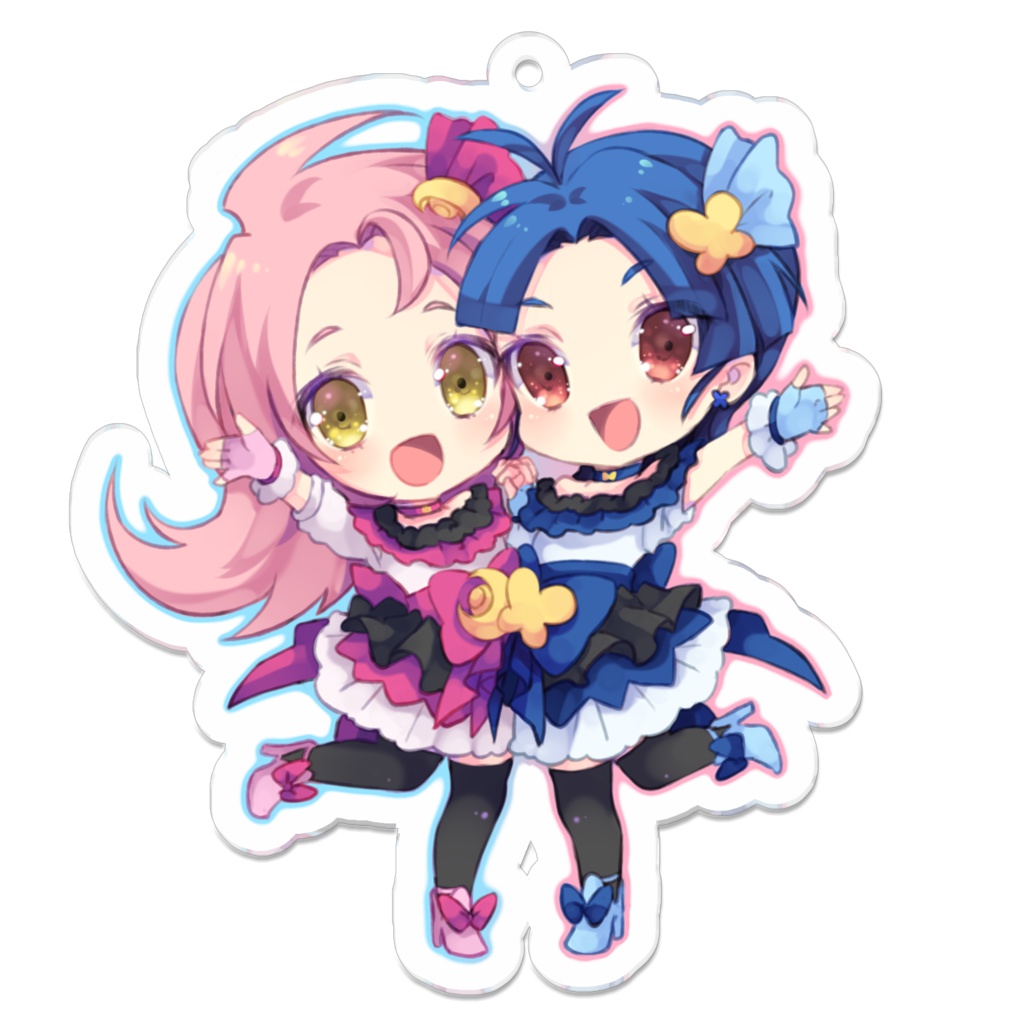 らみらびアクリルキーホルダー