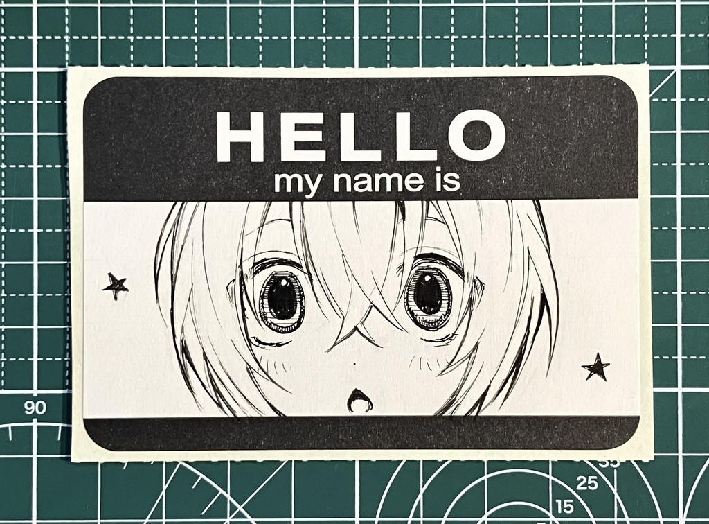 手描きステッカー＿A