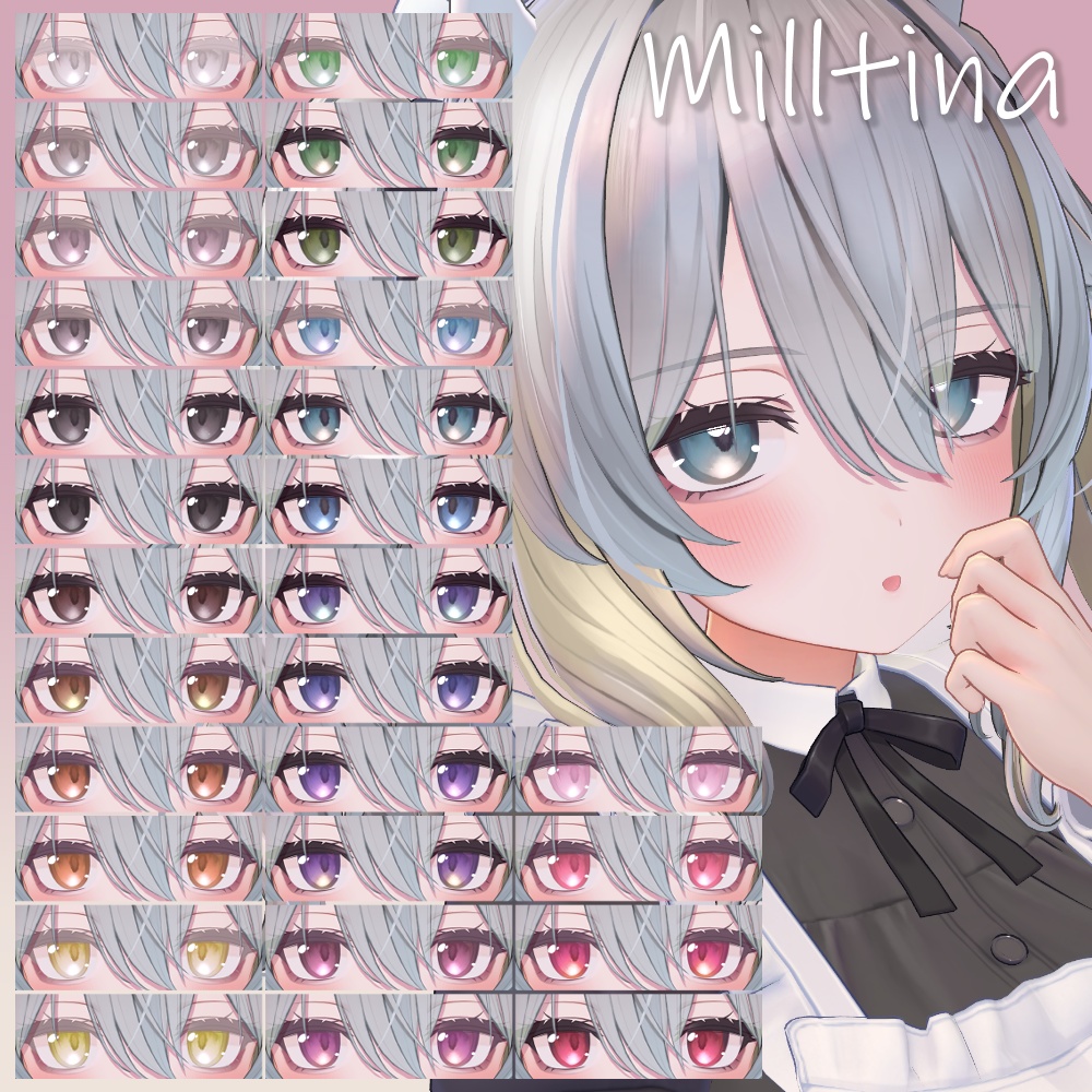 【5avatar】病みかわ双子Makeup&Eyetexture【28Color】