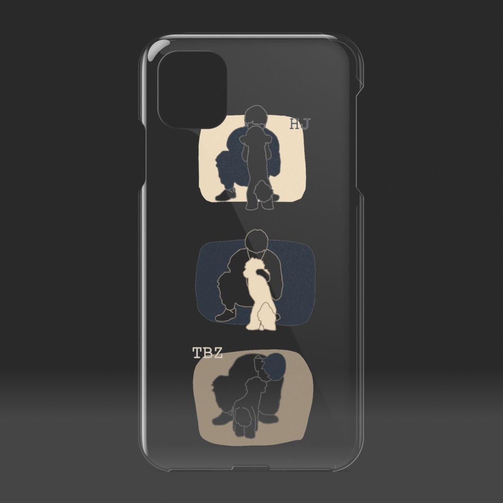 クリアiPhoneケース-HJ