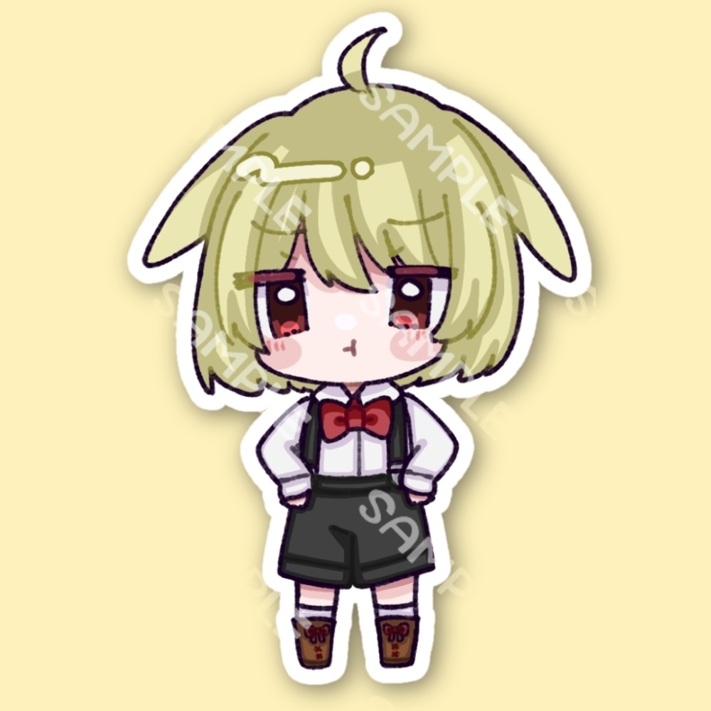 うさぎくん アクリルスタンド 75×75mm