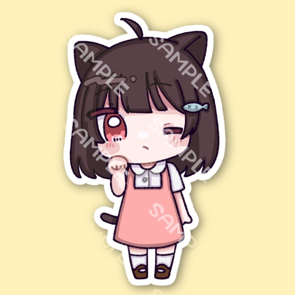 いまりちゃん アクリルスタンド 75×75mm