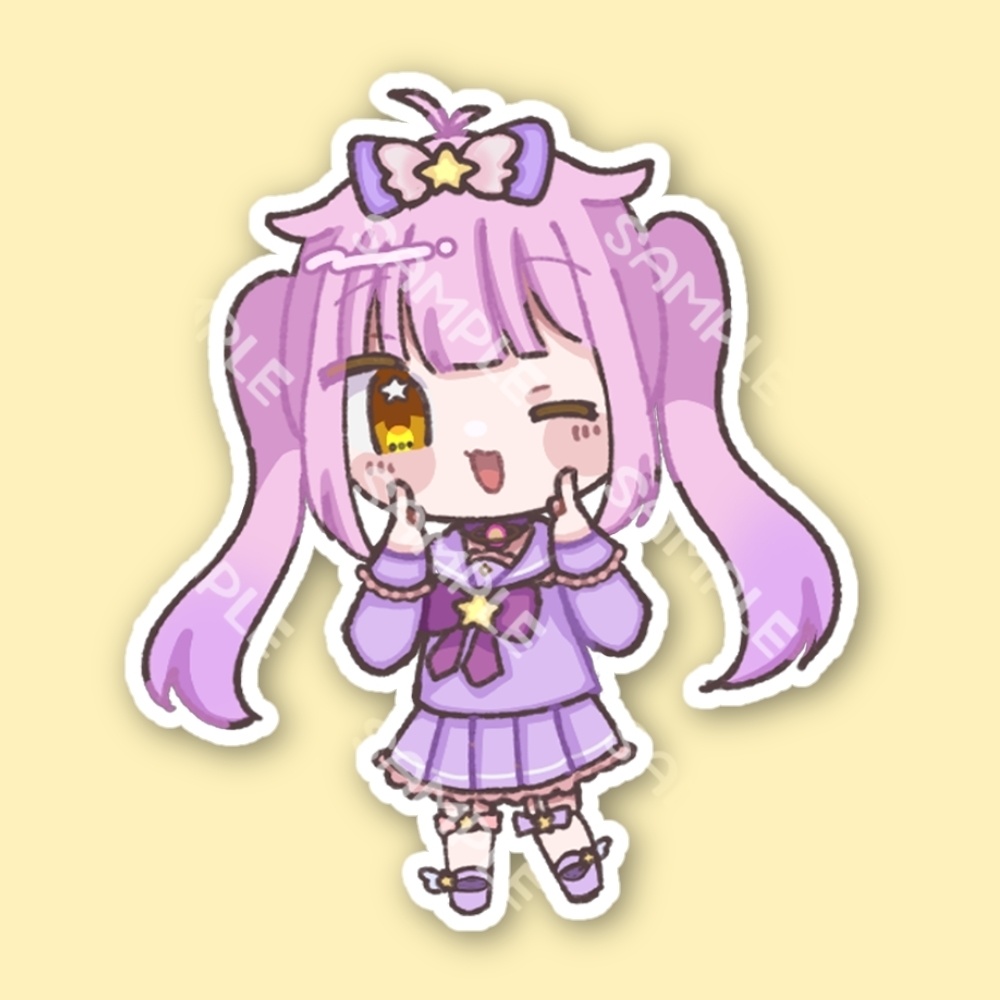 ほしくずちゃん ステッカー 6cm