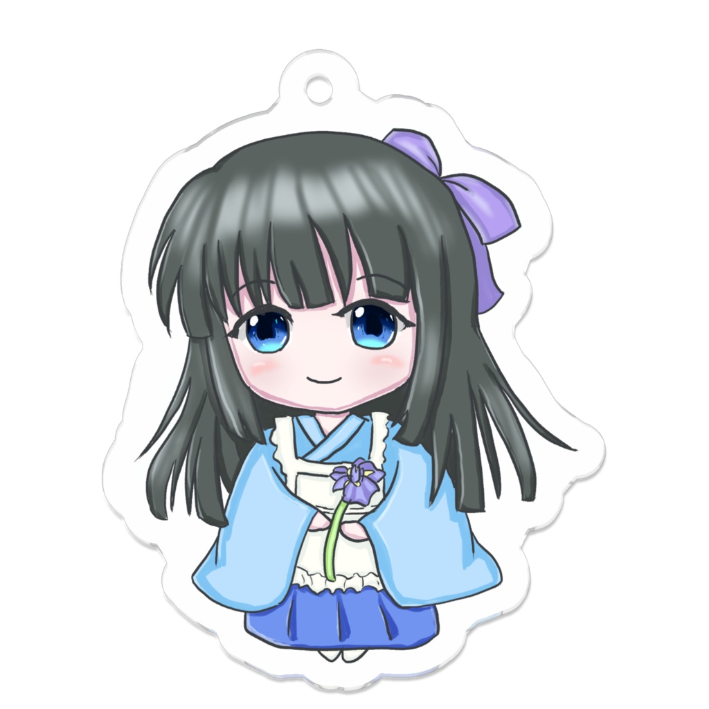 あやめちゃんアクリルキーホルダー