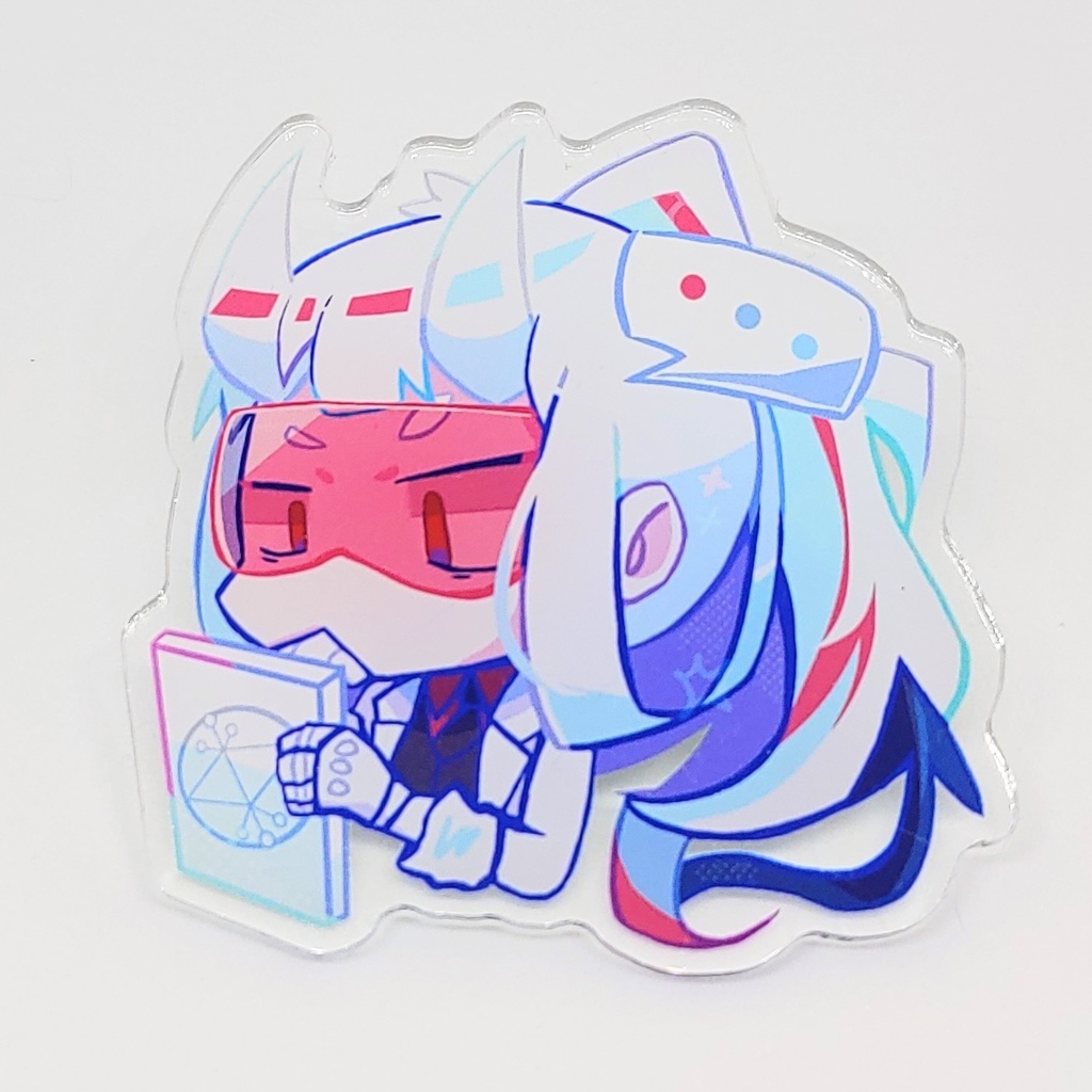 【Helltaker・グッズ】作業みまもりクリップ【非公式】