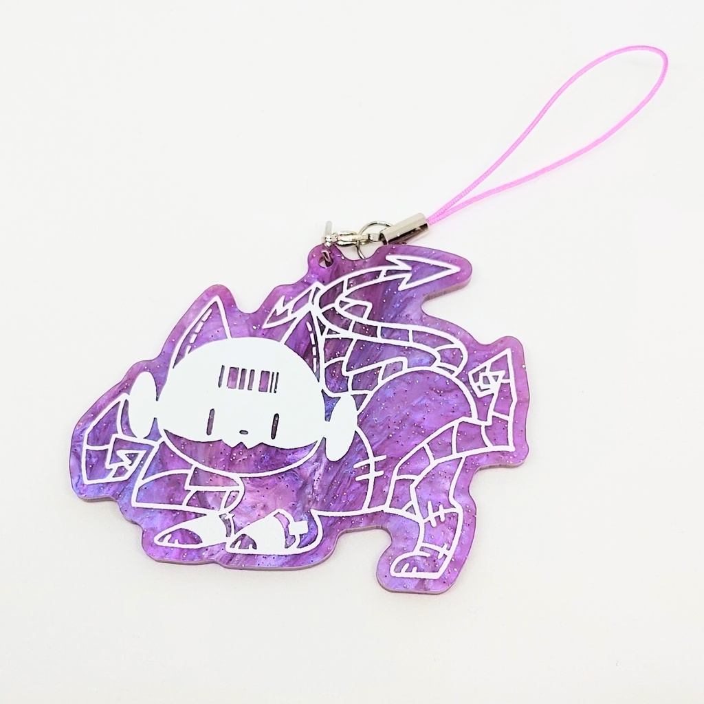 【Helltaker・グッズ】ネコチヤンキーホルダー【非公式】