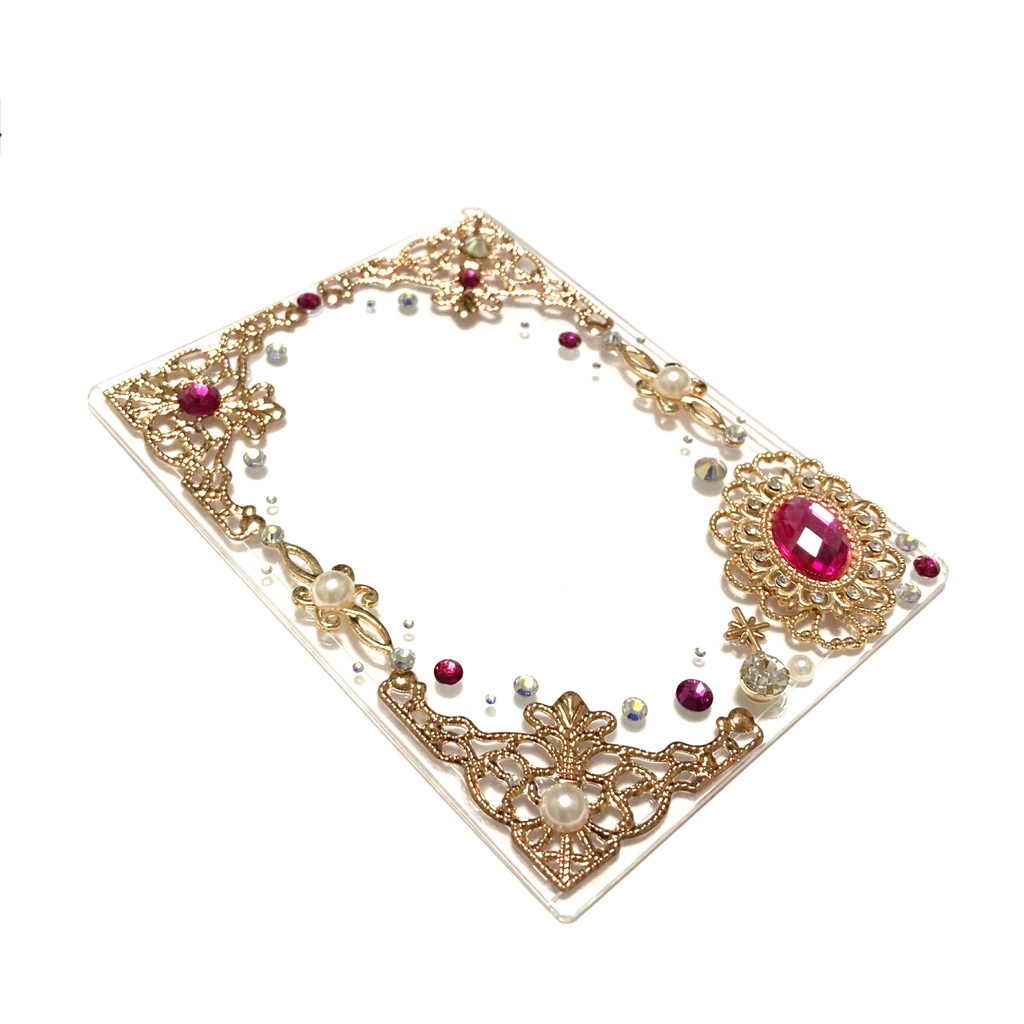 3.硬質ケース♡ピンクシャイニー