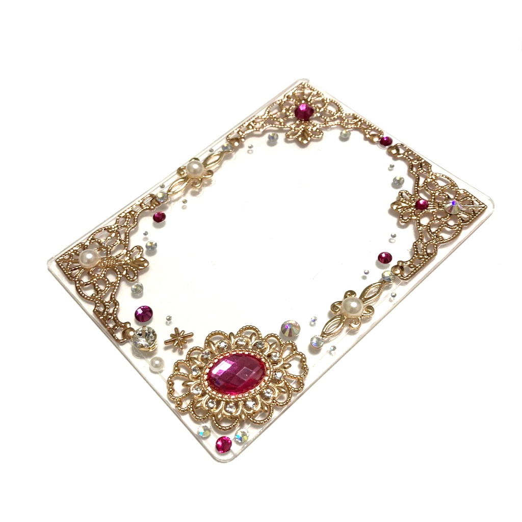 3.硬質ケース♡ピンクシャイニー