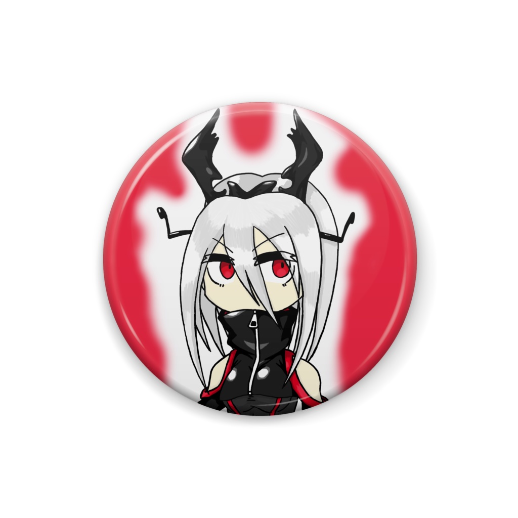 ルカのうちの子缶バッジ(深山レイネver.)