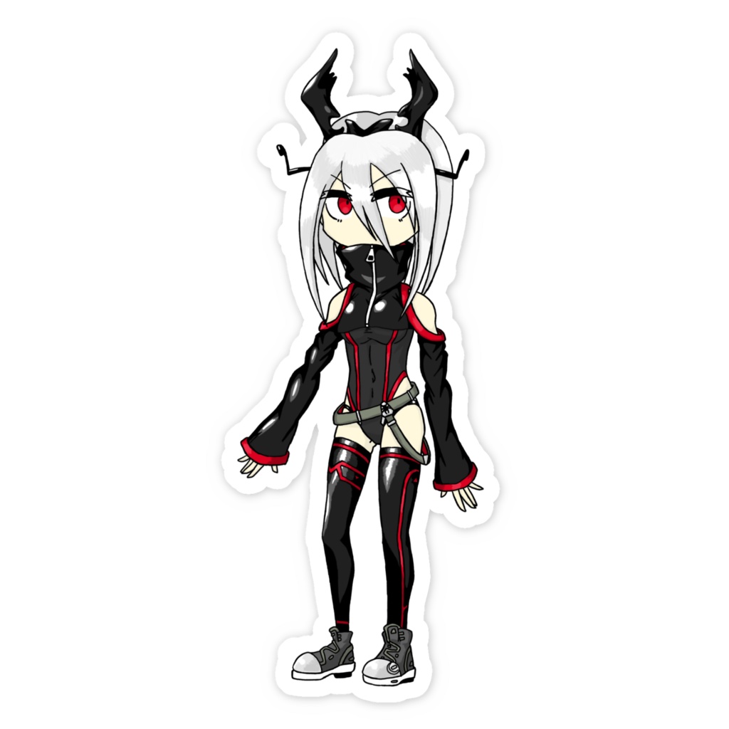 ルカのうちの子スマホステッカー(深山レイネver.)