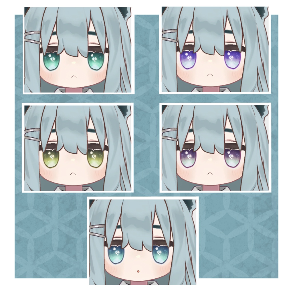 【キプフェル対応】Whale Eye Texture