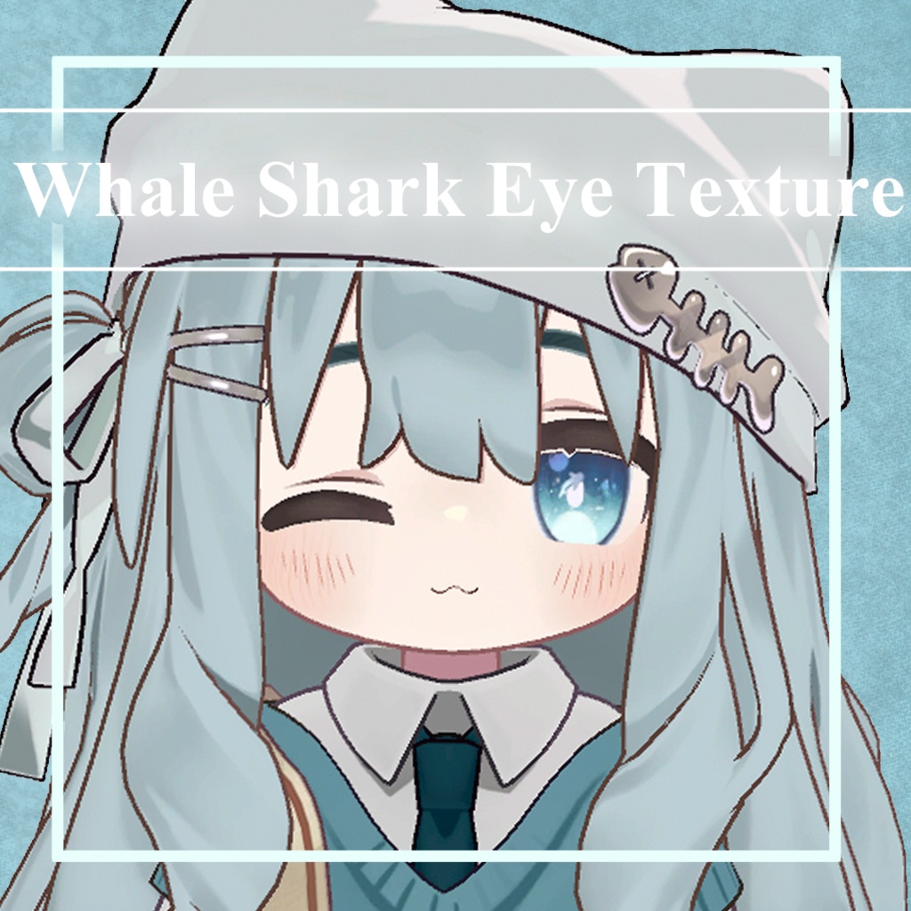 【キプフェル対応】Whale Shark Eye Texture